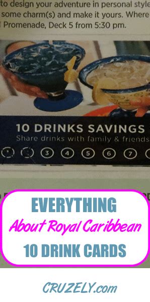 Everything to Know About Royal Caribbean’s “10 Drink” Cards.